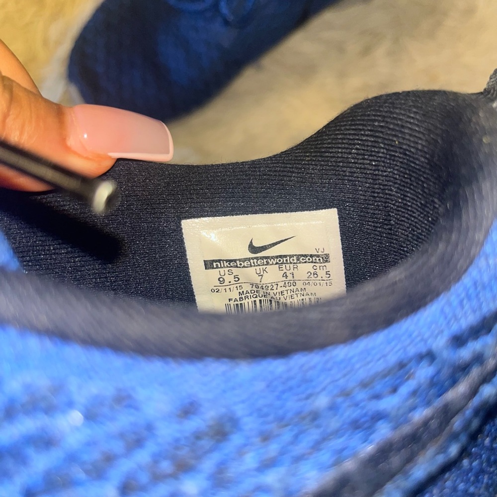 Blue Roche Nikes - Picture 3 of 3